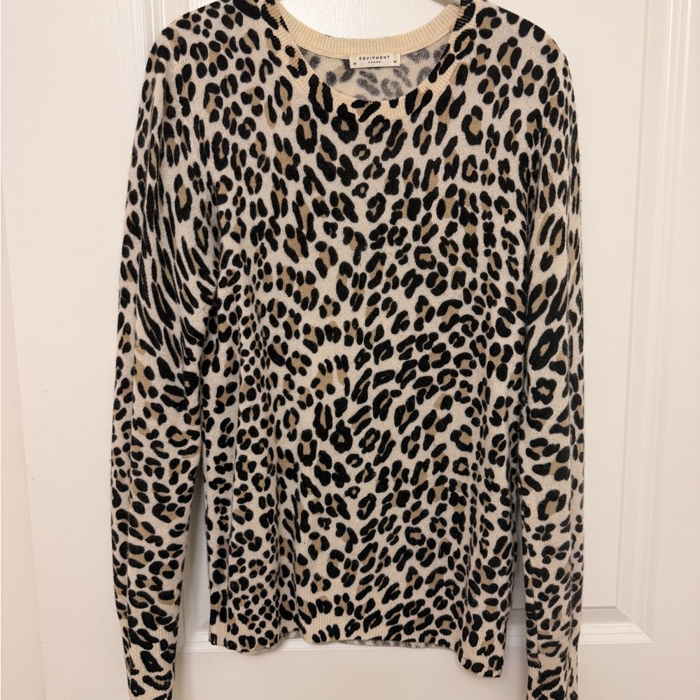 100% Cashmere Equipment Sweater